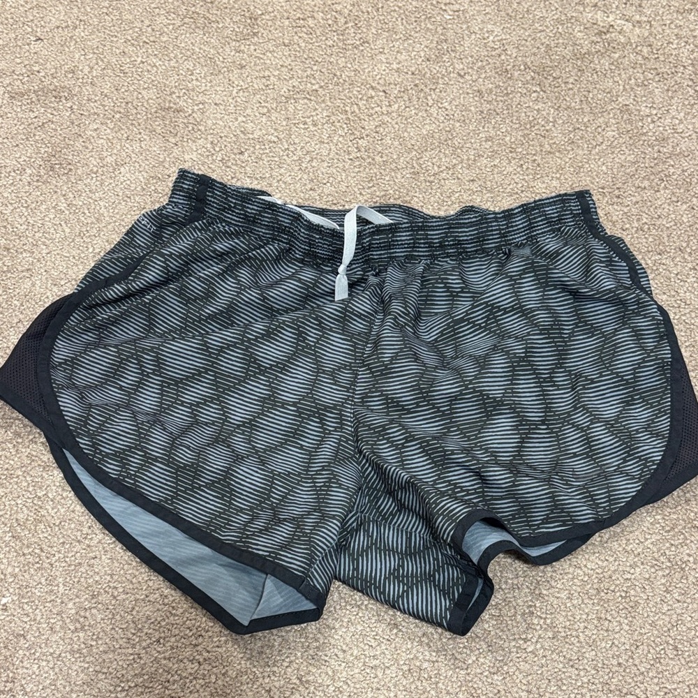 Nike Dri-FIT Black and Gray Shorts